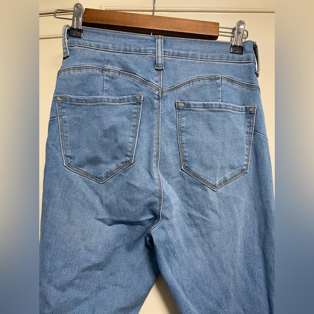 Denim skinny jeans